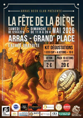 La Fête de la Bière sur la Grand’Place d’Arras