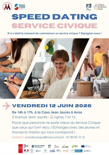 Un speed dating Spécial "Service Civique"