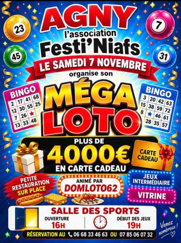 Festi'Niafs organise un méga loto