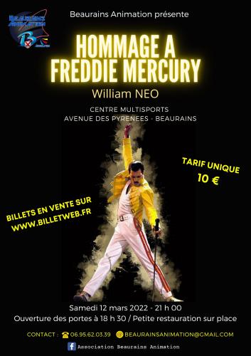 Un concert en hommage à Freddie Mercury à Beaurains