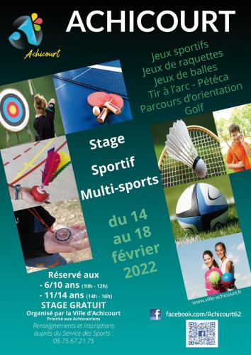 Un stage multisports à Achicourt