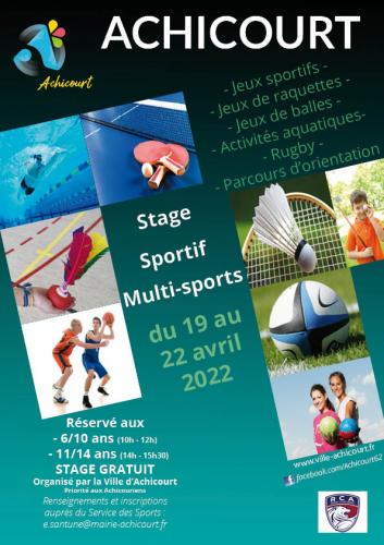 Un stage multisports à Achicourt