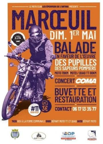 La balade du Moto Club des Eperviers de l'Artois est de retour