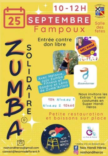 Une zumba solidaire pour nos Handi Héros