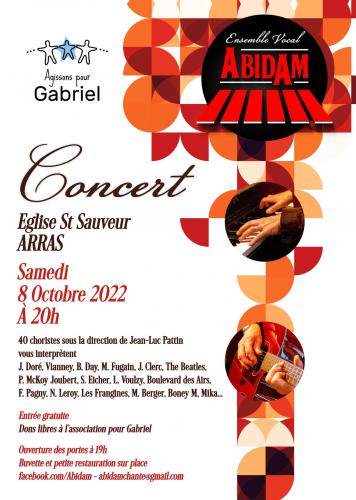 L’ensemble vocal Abidam va chanter pour Gabriel 