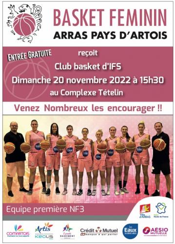 Match à domicile pour les demoiselles d'Arras !!!