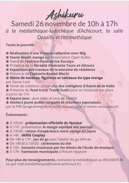 Le festival Ashikuru se termine à Achicourt 