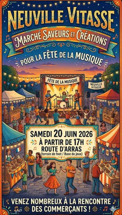La 26ème fête de la musique à Neuville Vitasse