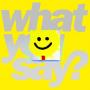 What You Say